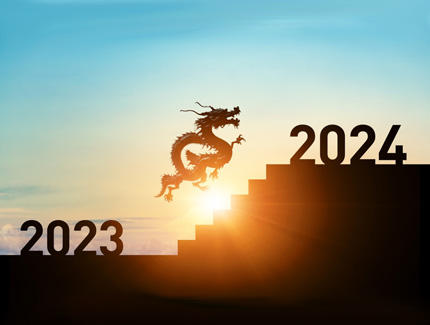 感恩告别过去，热烈迎接2024未来